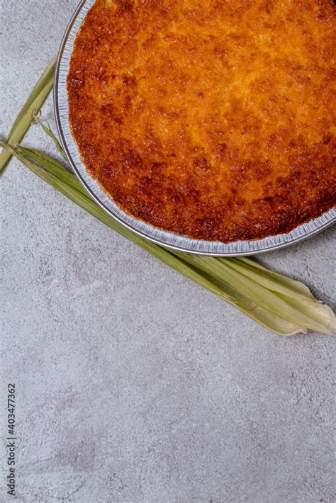 Pan De Elote Postre De La Gastronomía Mexicana Stock Photo Adobe Stock