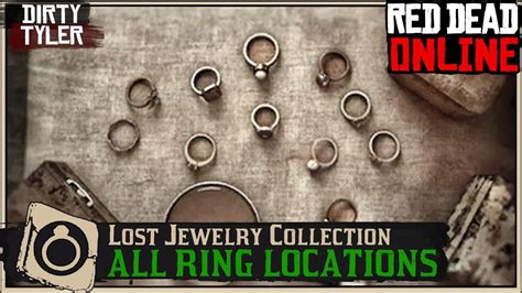 All Ring Locations Cycle 2 Lost Jewelry Collection Red Dead Online