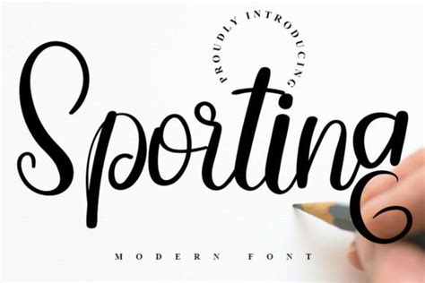 Sports Script Font