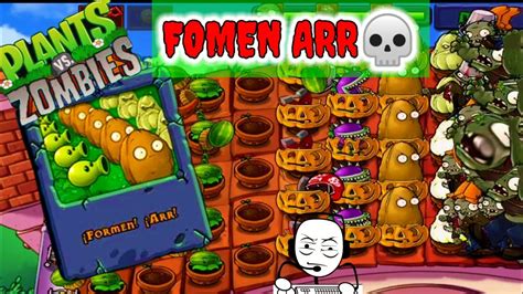 EL Minijuego Del Terror Formen Arr Plantas VS Zombie MiniJuegoa