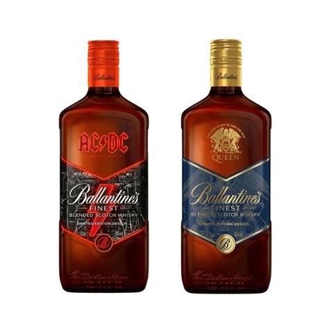 Whisky Ballantines Finest AC DC Ballantines Queen 750ml Confraria