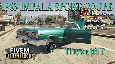 Gta Fivem Impala Sport Coupe Lowrider Showcase N Ride The Outfit