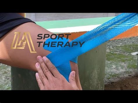 Cara Cepat Memasang Kinesiology Tape Di Lutut Cidera ACL YouTube