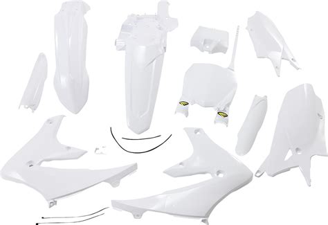 Cycra White Complete Plastic Powerflow Body Kit 1CYC 9327 42