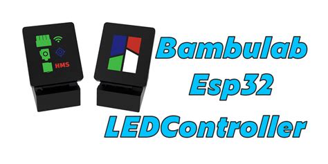 Github Vr6syncro Bambulab Esp32 Ledcontroller Bambulab Status Indicator And Web Controller