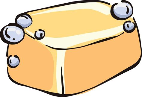 Soap bar, illustration, vector on white background. 13821187 Vector Art ...