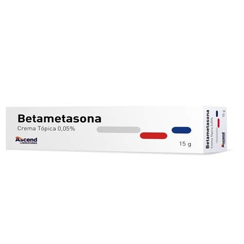 Betametasona 0 05 Crema Tópica Pomo 15 g ASCEND Farmacias Ahumada