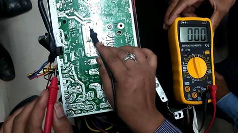 How To Check Outdoor Pcb Supply In A Inverter Ac Youtube