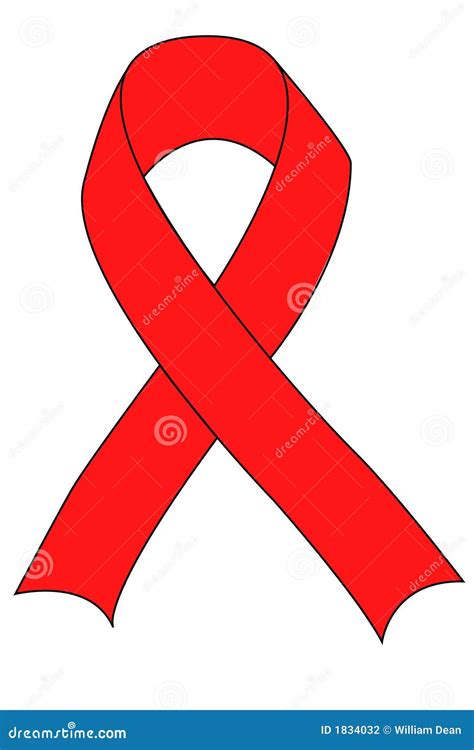 Aids Ribbon stock vector. Illustration of sickness, survivor - 1834032