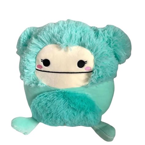 Squishmallows | Toys | Squishmallow Joelle Bigfoot 8 Blue White Plush ...