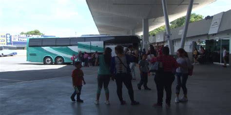 Se vive fuerte actividad en la Central Camionera de Mazatlán Sinaloa