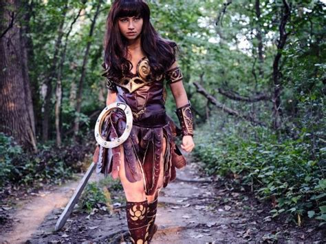 Mma Trained Fighter Transforms Herself Into Xena Warrior Princess