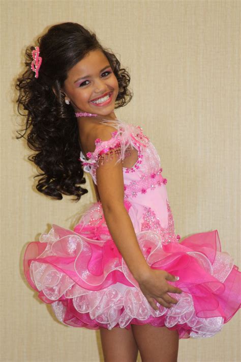 Fuschia Pastel Pink High Glitz Cupcake Pageant Dress EBay Cupcake