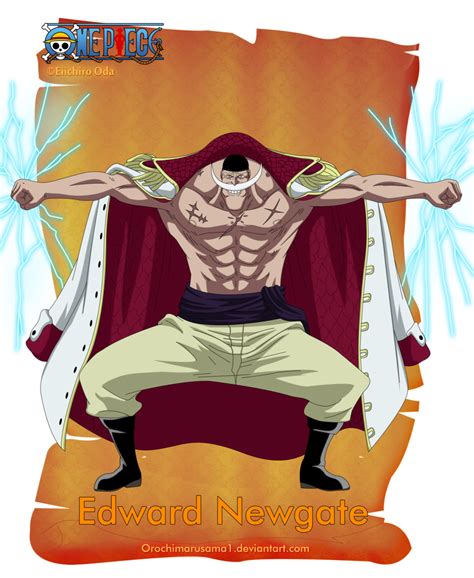 Edward Newgate By Orochimarusama1 On Deviantart One Piece Manga One