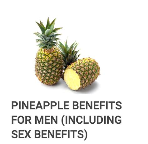 Up Workout On Twitter Pineapple Benefits For Men Including Sex Benefits