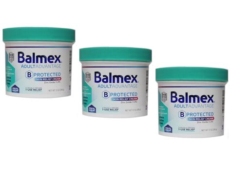 Balmex Adult Care Rash Cream 12 Oz Pack Of 3 Cviandlz