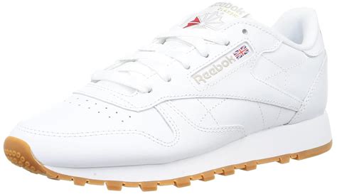 Buy Reebok Women S Classic Leather Ftwr White Pure Grey 3 Rubber Gum 03 Shoe Gy0956 At