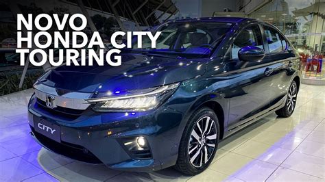 Fui na concessionária conhecer o Novo Honda City Touring 2022 YouTube