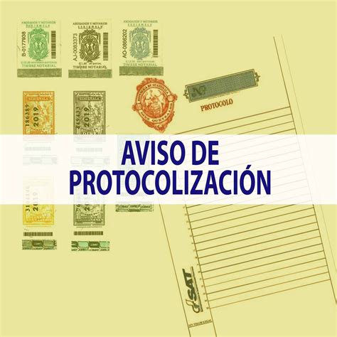 Aviso De Protocolizaci N Abogados En Guatemala