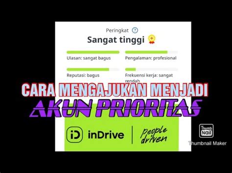 Indrive Autobid Cara Pengajuan Menjadi Akun Prioritas Di Aplikasi