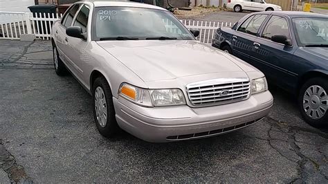 For Sale Silver 2010 Ford Crown Victoria Police Interceptor P71 Street