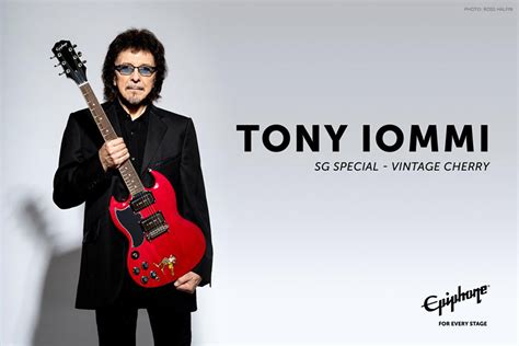 Black Sabbath Legend Tony Iommi Partners With Epiphone For His Sg