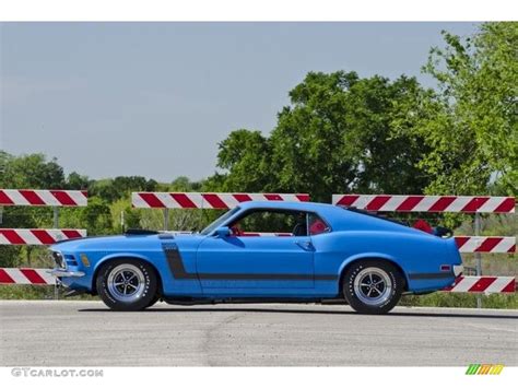 1970 Grabber Blue Ford Mustang Boss 302 98637650 Car Color Galleries