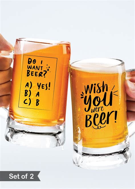 Get Set Of 2 Beer Mugs At ₹ 1249 Lbb Shop