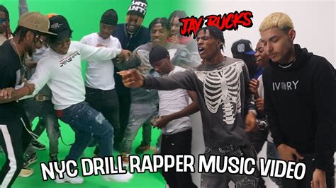 Crashing Nyc Drill Rapper Music Videos We Geeked Ft Jay Bucks Youtube