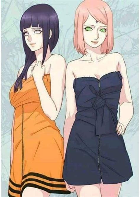 Hinata Et Sakura Habiller En Naruto Et Sasuke Hinata Hyuga Sasusaku Naruto Sasuke Sakura