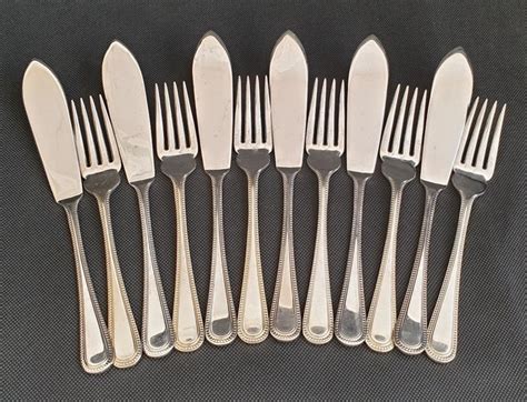 EPNS A1 Sheffield England Fish Cutlery Set 12 Catawiki