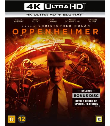 Oppenheimer 2023 4K UHD 2 Blu Ray