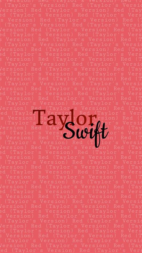 Taylor Swift Red Album Theme Wallpaper!