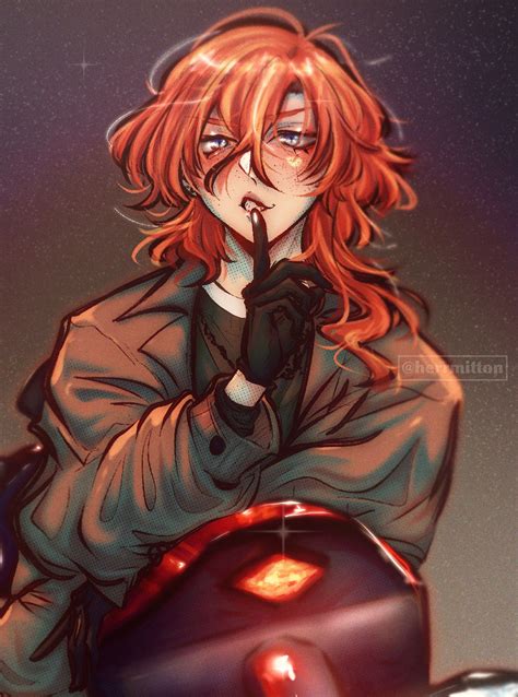 Chuuya Print Bsd Fan Art Etsy Canada In 2024 Stray Dogs Anime