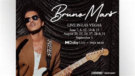 Bruno Mars announces more Las Vegas performances for 2024 – KS95 94.5