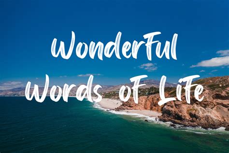 Wonderful Words of Life Lyrics - besthymns.com