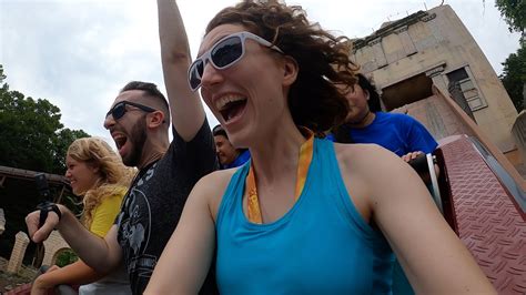 Riding All The Water Rides At Busch Gardens Williamsburg Tim Katie