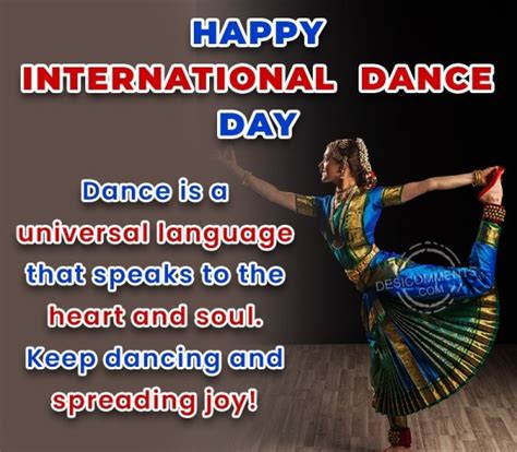 Happy International Dance Day Pic Desi Comments