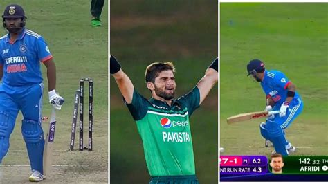 Ind Vs Pak Shaheen Afridi Owns Virat Kohli Rohit Sharma Fans Go