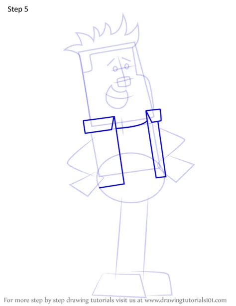 How To Draw Ty Ty The Tool Guy From Wow Wow Wubbzy Wow Wow Wubbzy