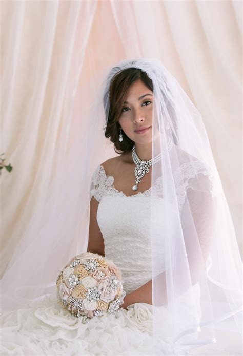 2 Tier Bridal Veil With Satin Edge Bridal Veil Wedding Veil Satin