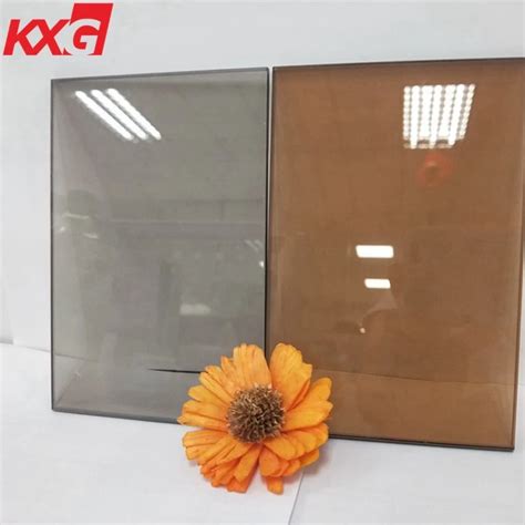 China Good Quality 8mm Euro Gray Tinted Tempered Color Toughened Glass Factory