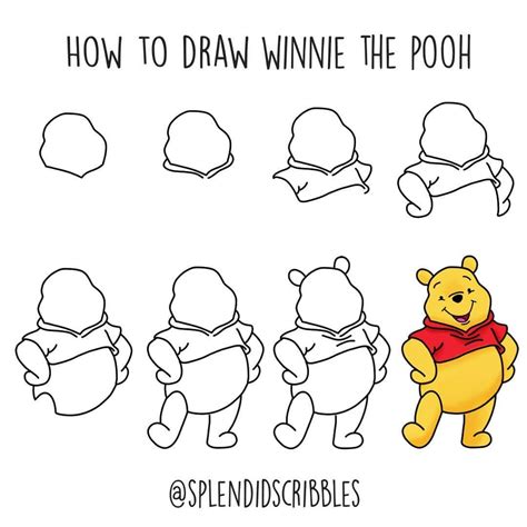 How To Draw Winnie The Pooh This Was Requested By Someone So I Hope