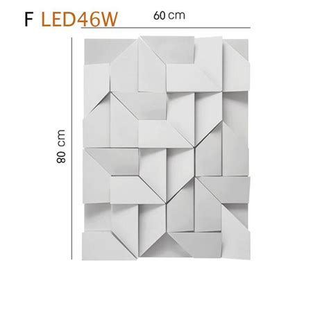 Creativ Indoor Outdoor Wall Lamp Geometric Art Lights Bedroom Living