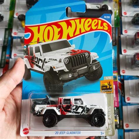 Jual Hot Wheels Hotwheels 20 Jeep Gladiator Borla Putih White Lot J 2022 Di Seller Kekai Shop
