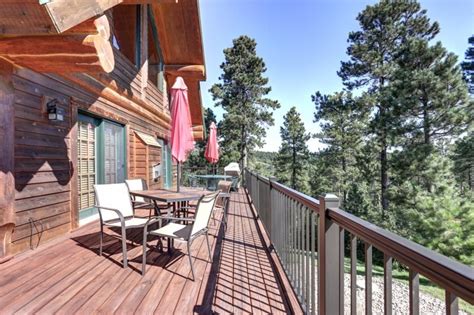 Antler Lodge Log Cabin By Deadwood Has Cablesatellite Tv And