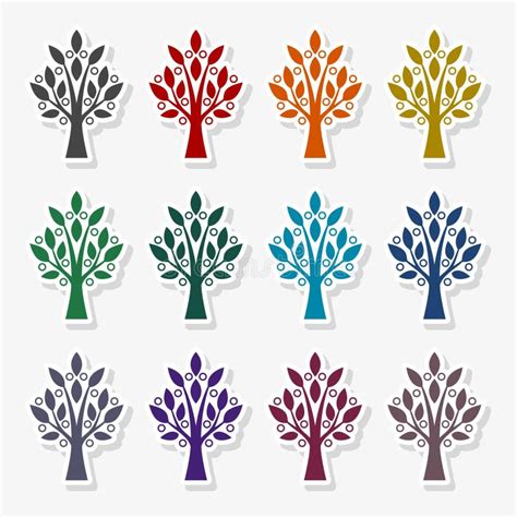 Simple Tree Illustration Stock Vector Illustration Of Conservation