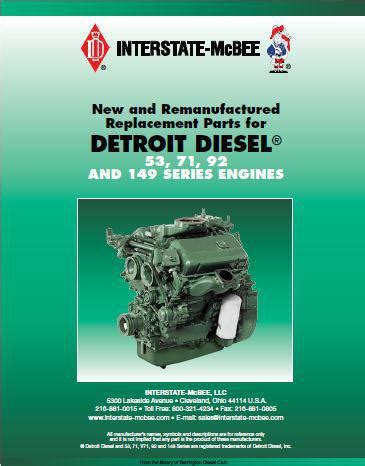 Detroit Diesel 8v92 specs, bolt torques, manuals