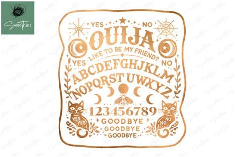 Like To Be My Friend Ouija Board Graphic By Smoothies Art · Creative