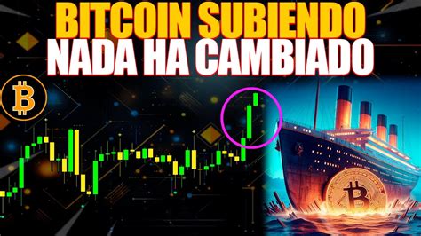 BITCOIN SUBIENDO AL FIBONACCI PRONOSTICO BITCOIN HOY ESPAÑOL YouTube